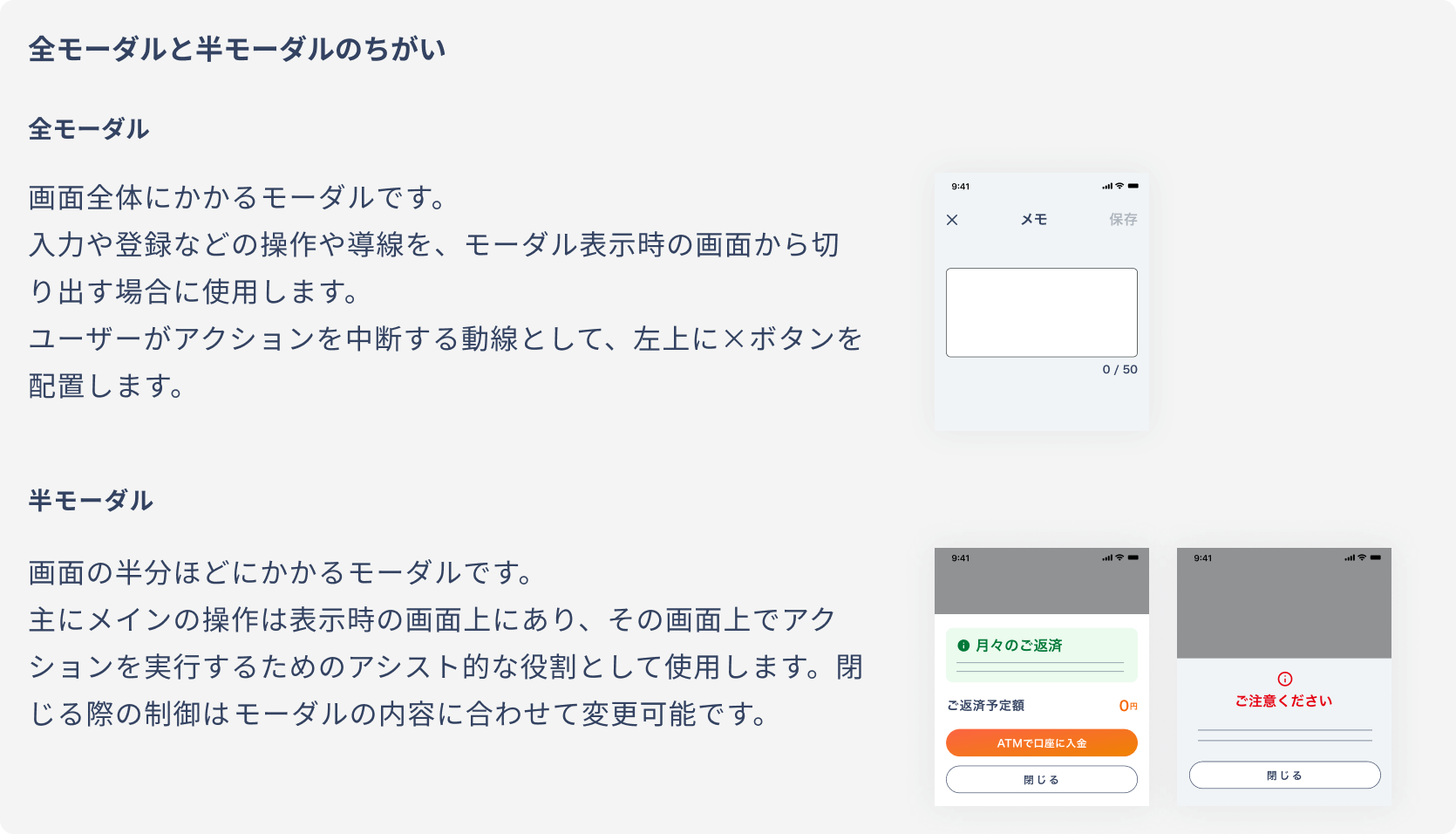 モーダル